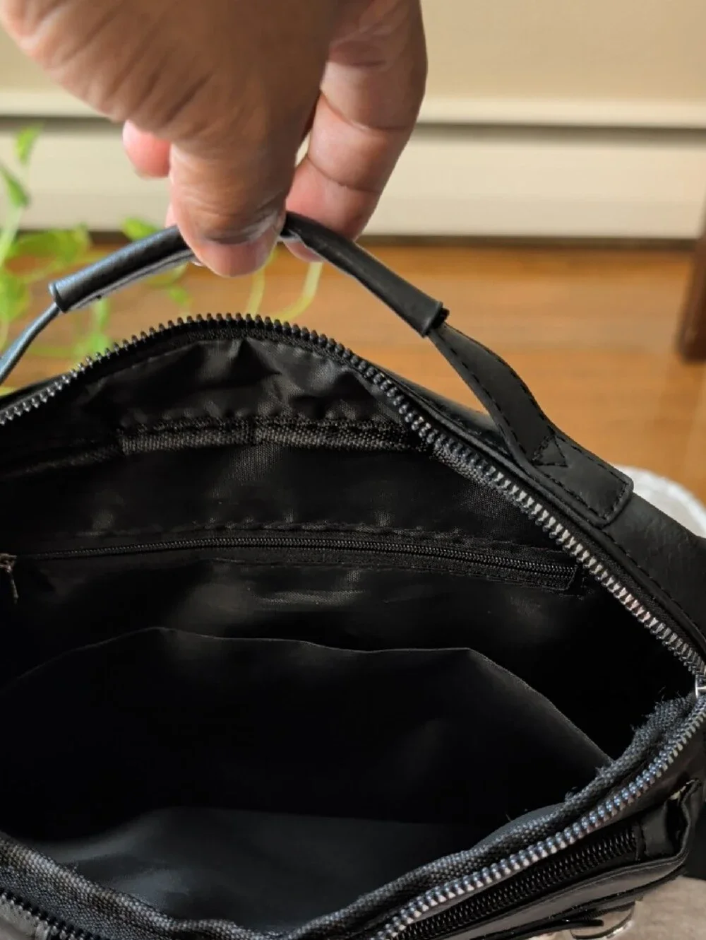 Black Men's Crossbody Shoulder Bag